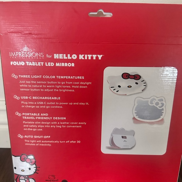 Hello Kitty Folio Tablet LED Mirror - Picture 5 of 5